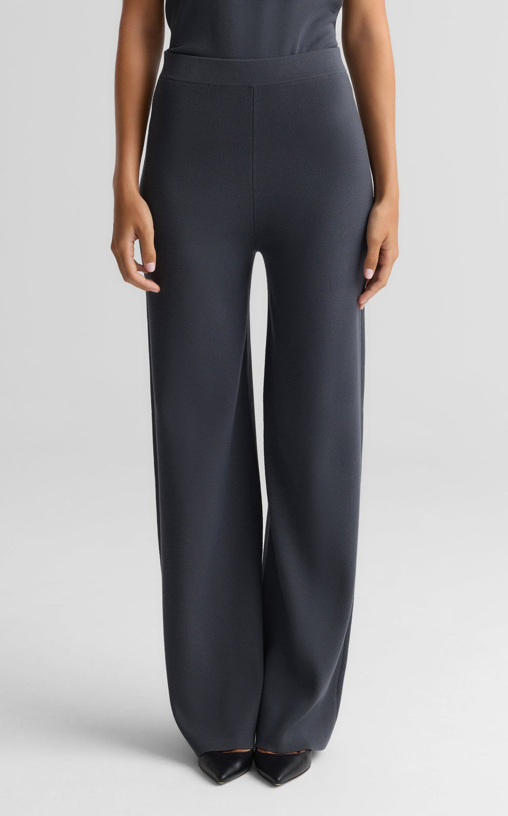 Cotton Cashmere Knit Pants