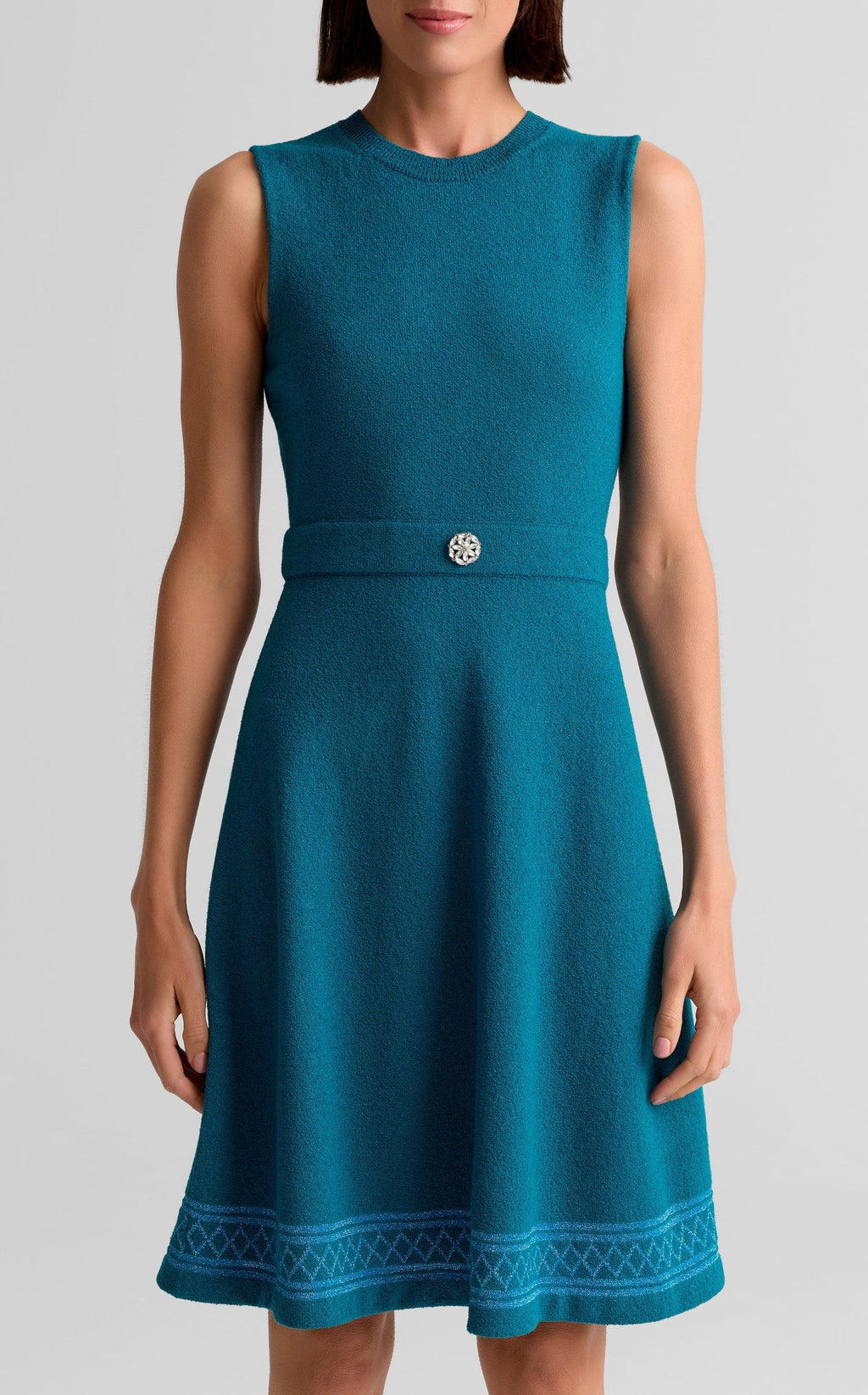 Sleeveless Fit & Flare Dress