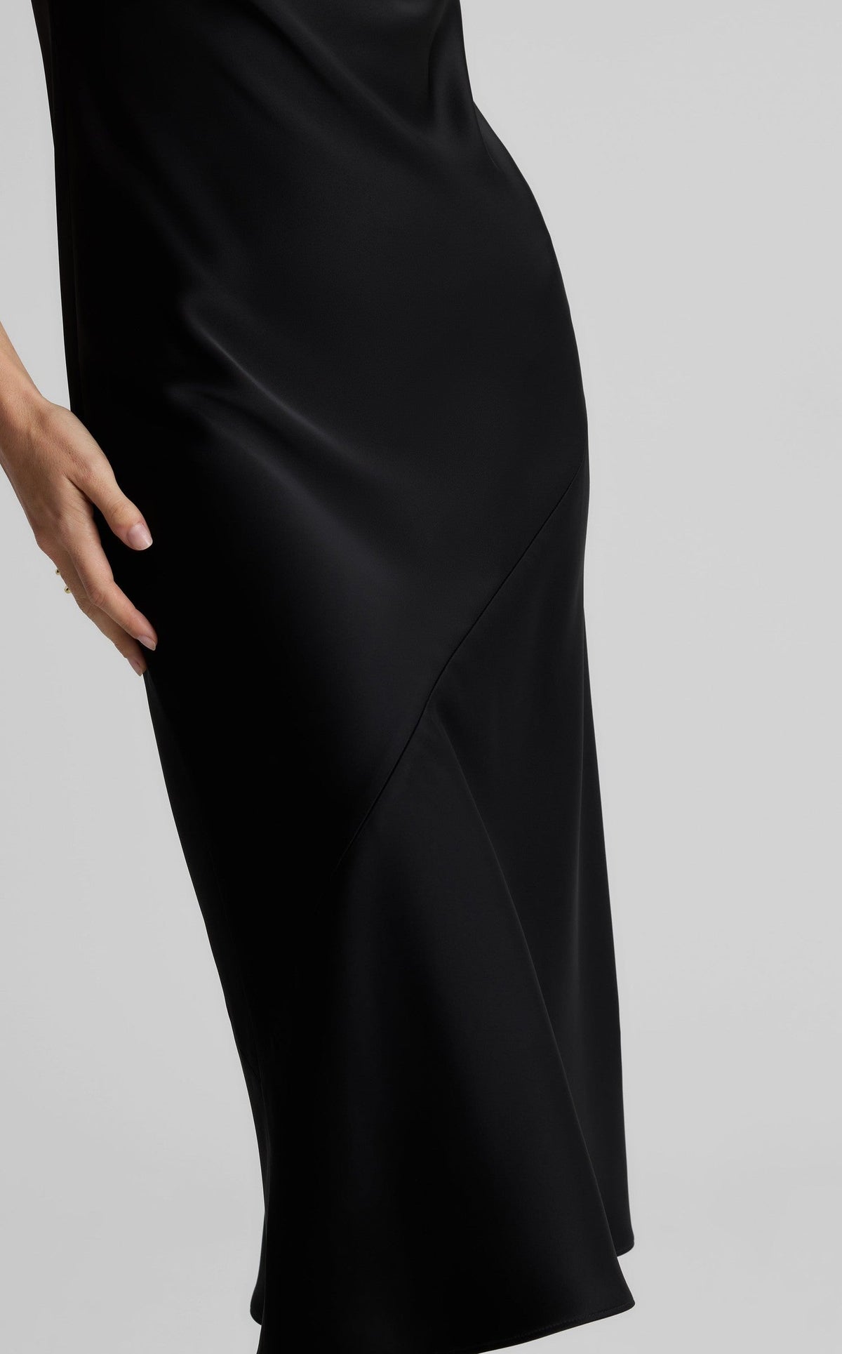 Sara Dress in Liquid Satin