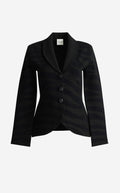 Tatum Jacket In Zebra Santa Roma Knit