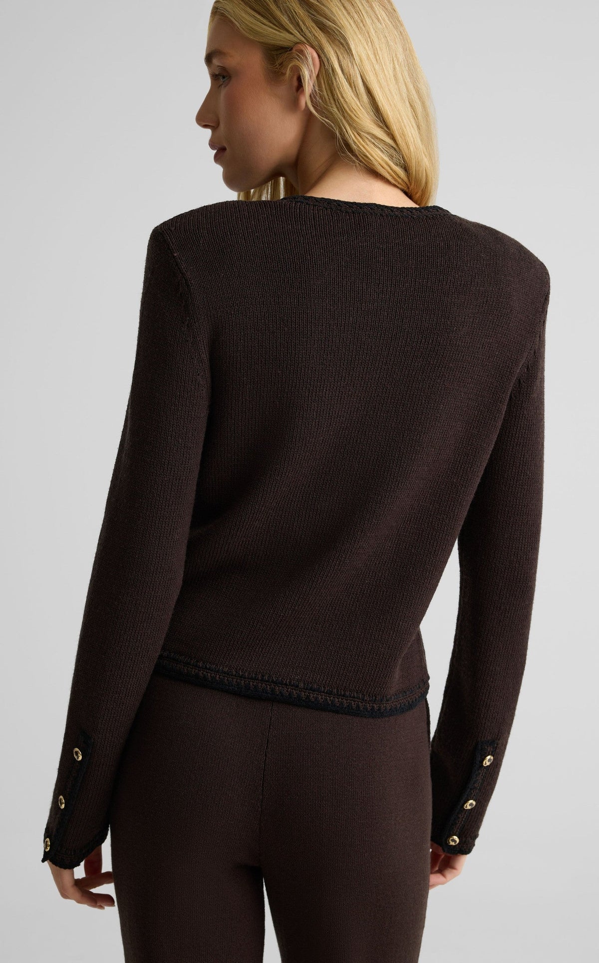 Jacket In Legacy Crepe Knit