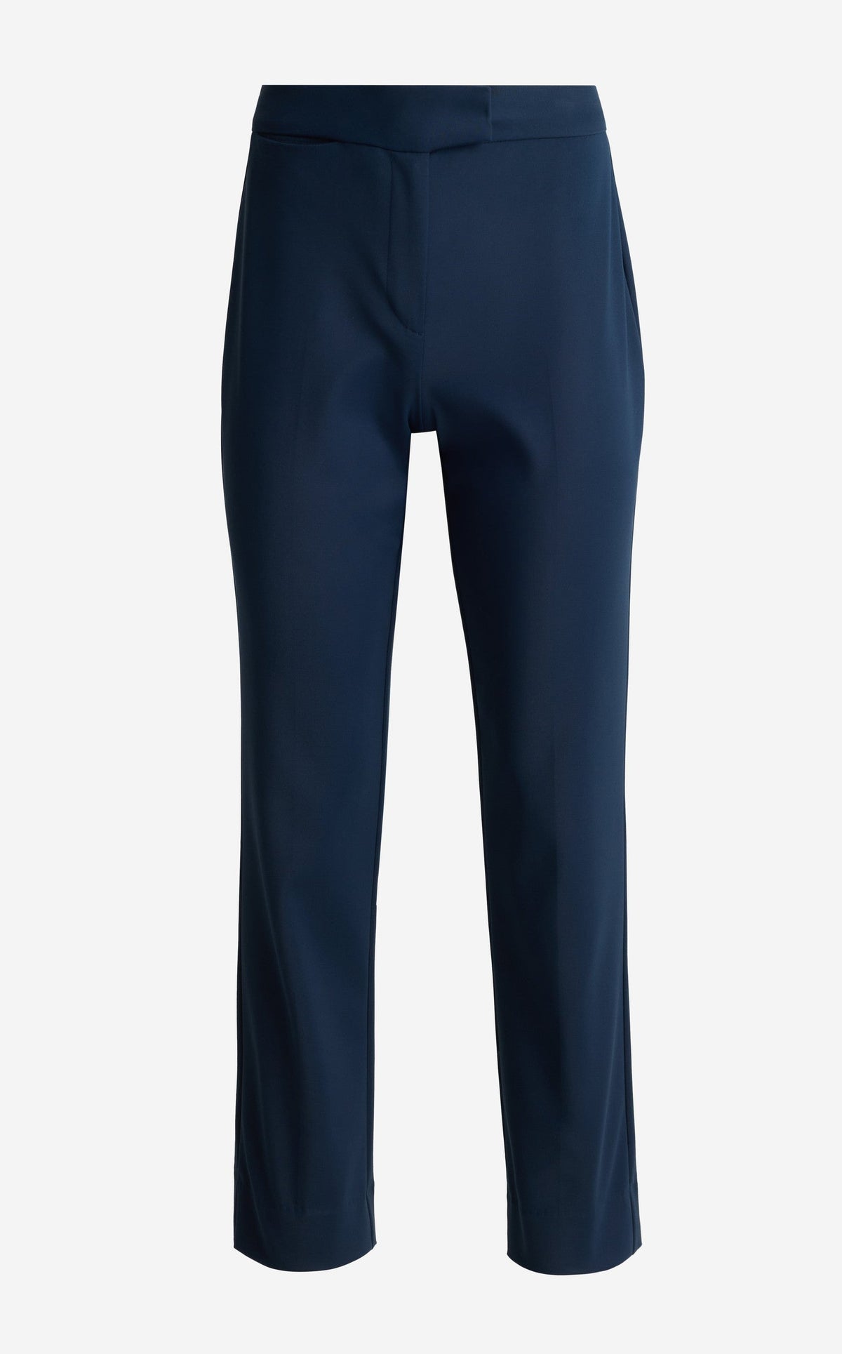 Isabel Pant In Stretch Cotton Sateen