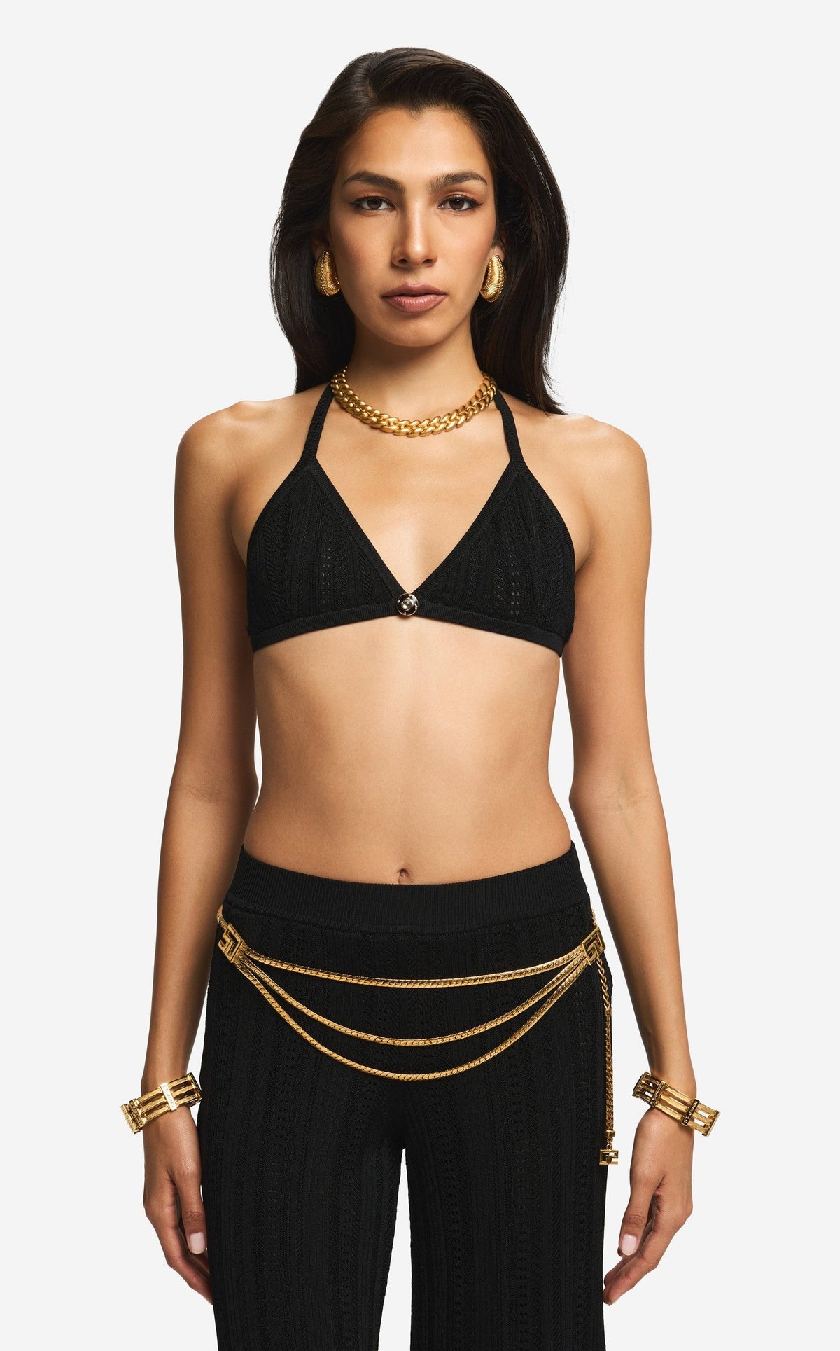 Bralette in Pointelle Knit