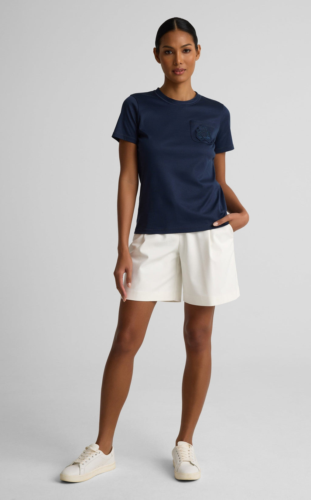 Tori Luxe Cotton Tee