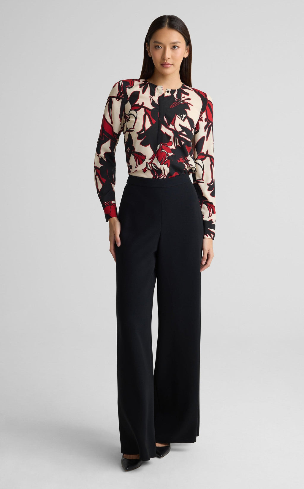 Blouse In Jardin Abstract Floral