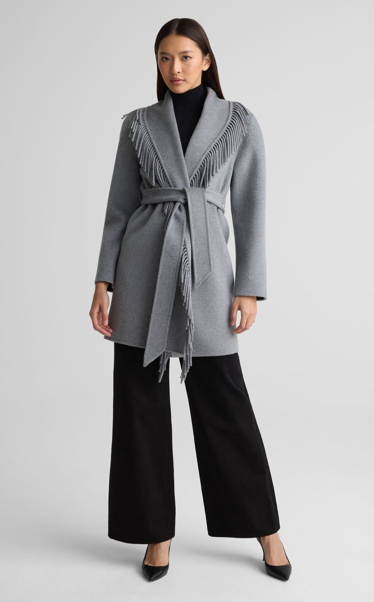 Jacket In Doubleface Cashmere Wool Blend