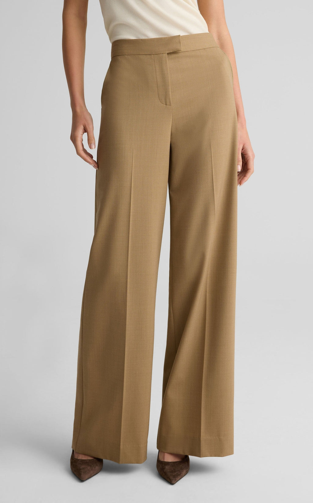 Pant In Luxe Mélange Suiting