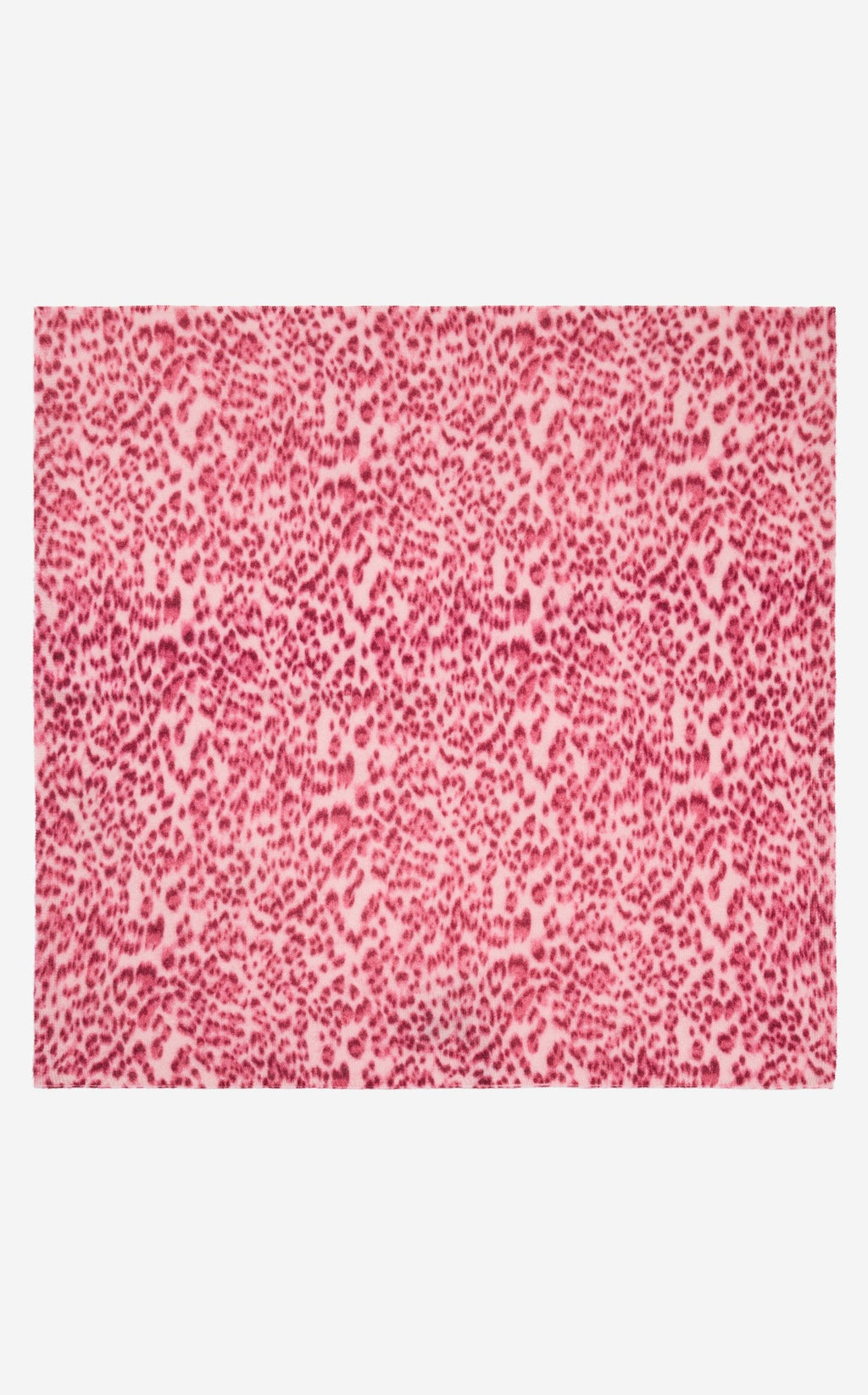 Scarf in Leopard Print Cashmere Blend