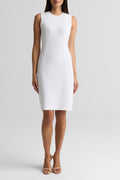 Sleeveless Piqué Knit Dress