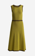 Sleeveless Dress In Legacy Crepe Knit