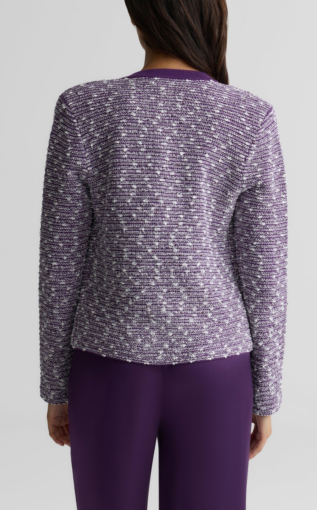 Metallic Donna Tweed Jacket