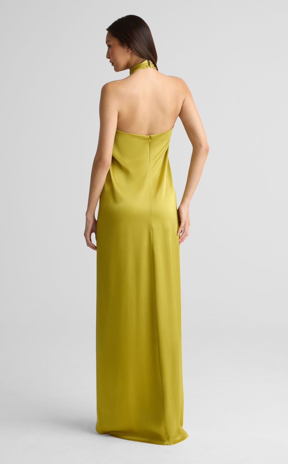 Gown In Liquid Satin