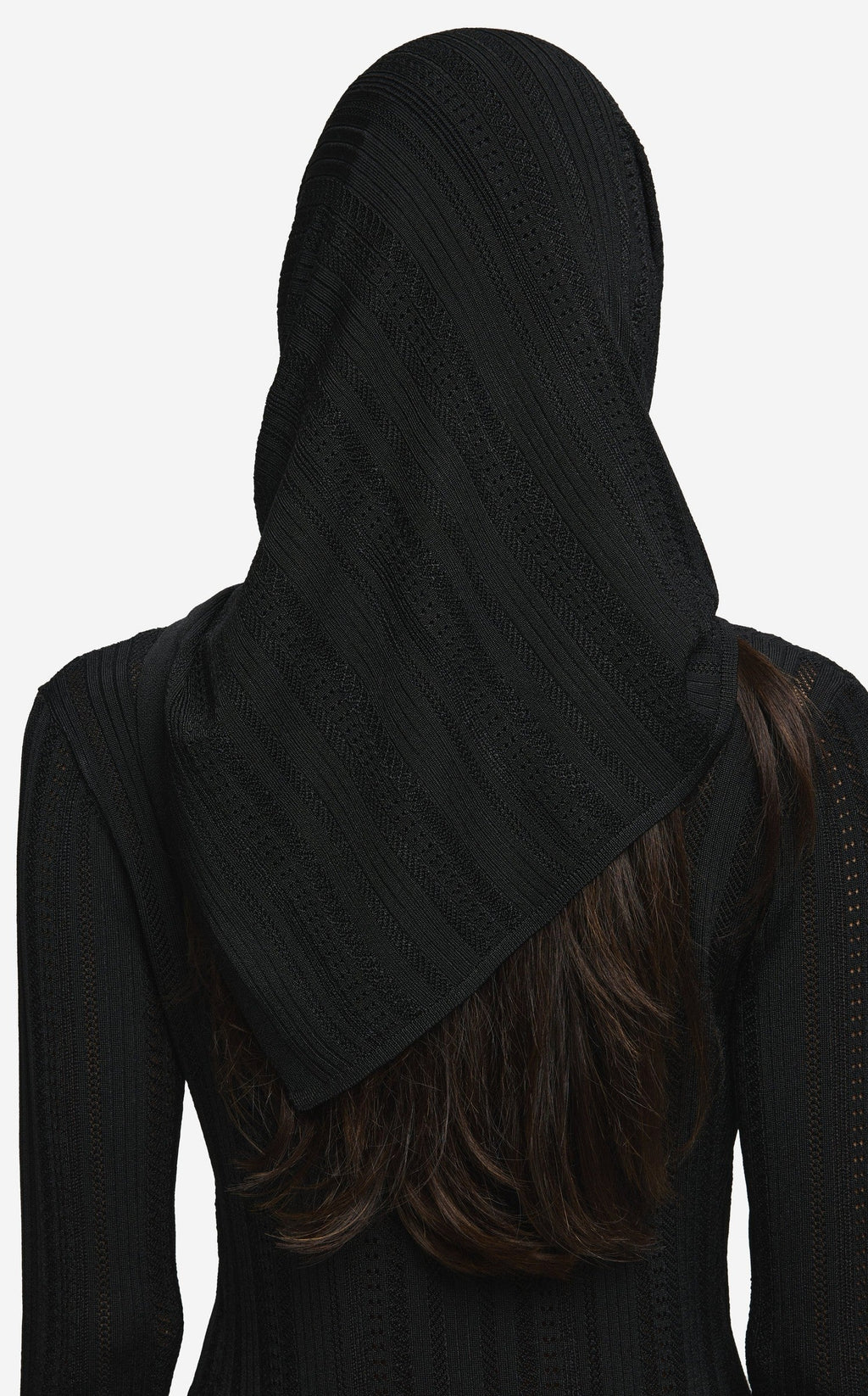 Scarf in Pointelle Knit
