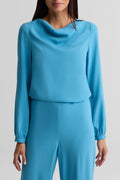 Cowl Neck Long Sleeve