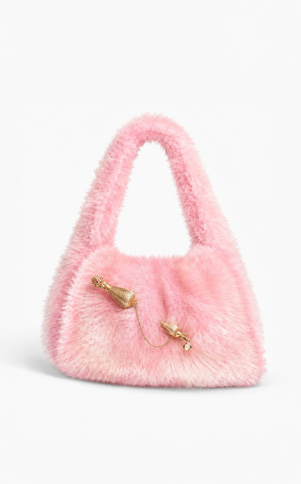 Bag in Knit Fur