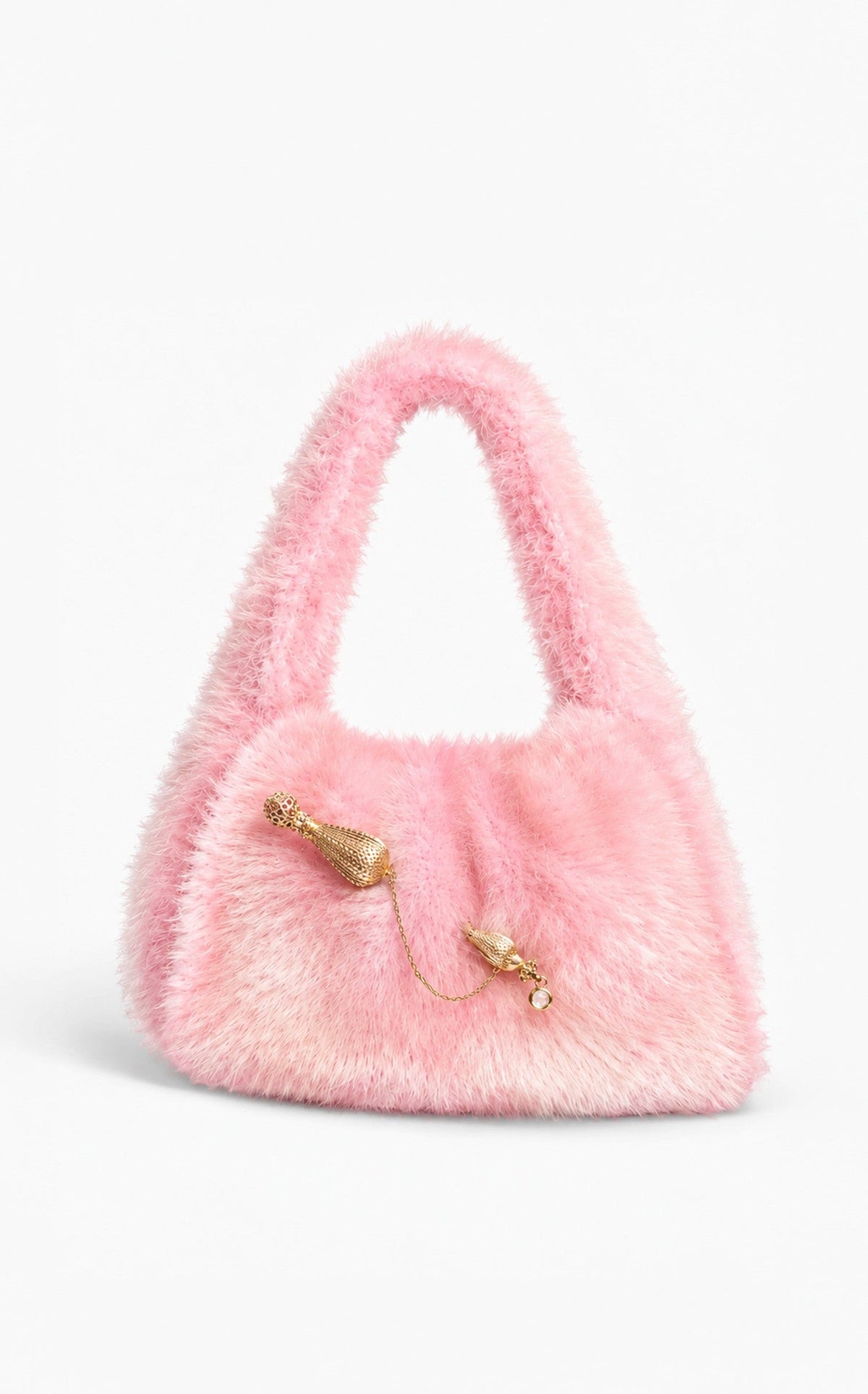 Bag in Knit Fur
