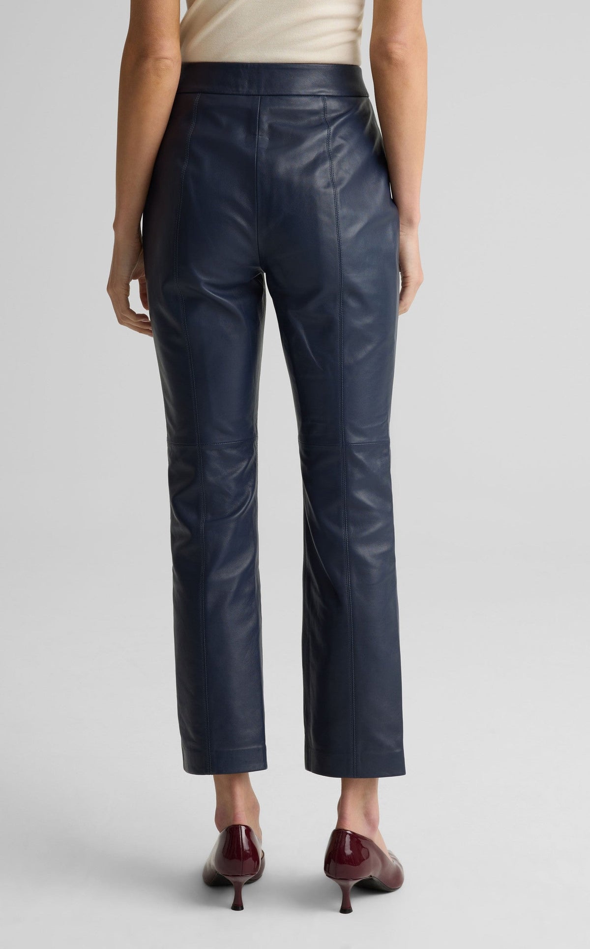 Isabel Pant In Nappa Leather