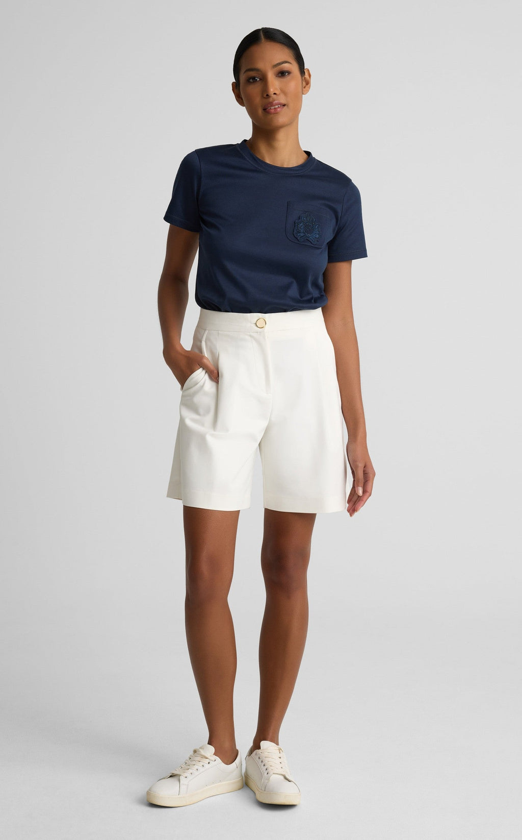 Tori Luxe Cotton Tee
