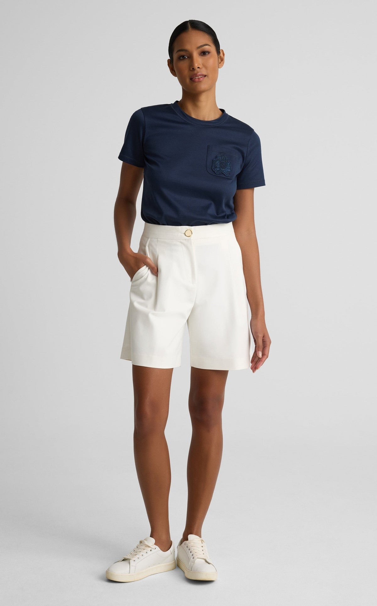 Tori Luxe Cotton Tee