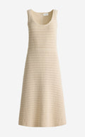 Eleanor Dress In Artisanal Crochet Knit
