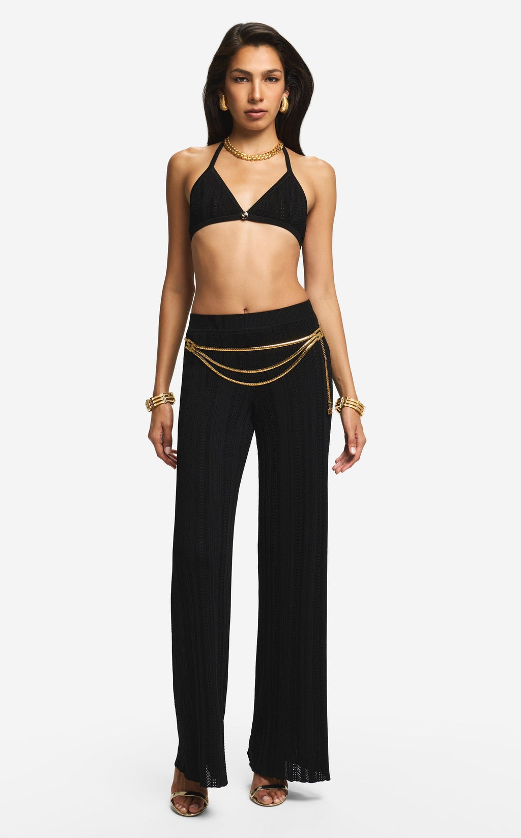 Bralette in Pointelle Knit