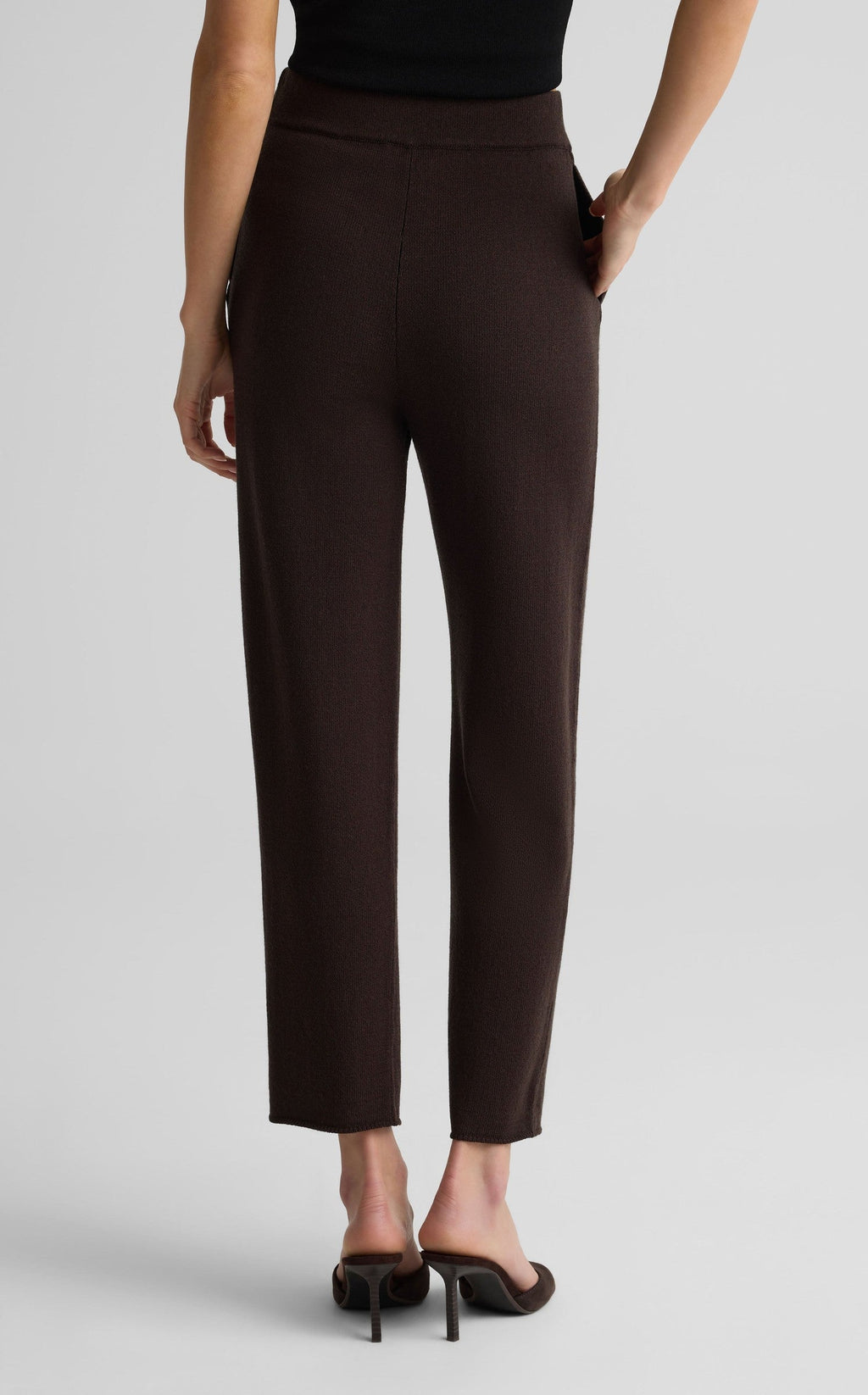 Isabel Pant In Legacy Crepe Knit