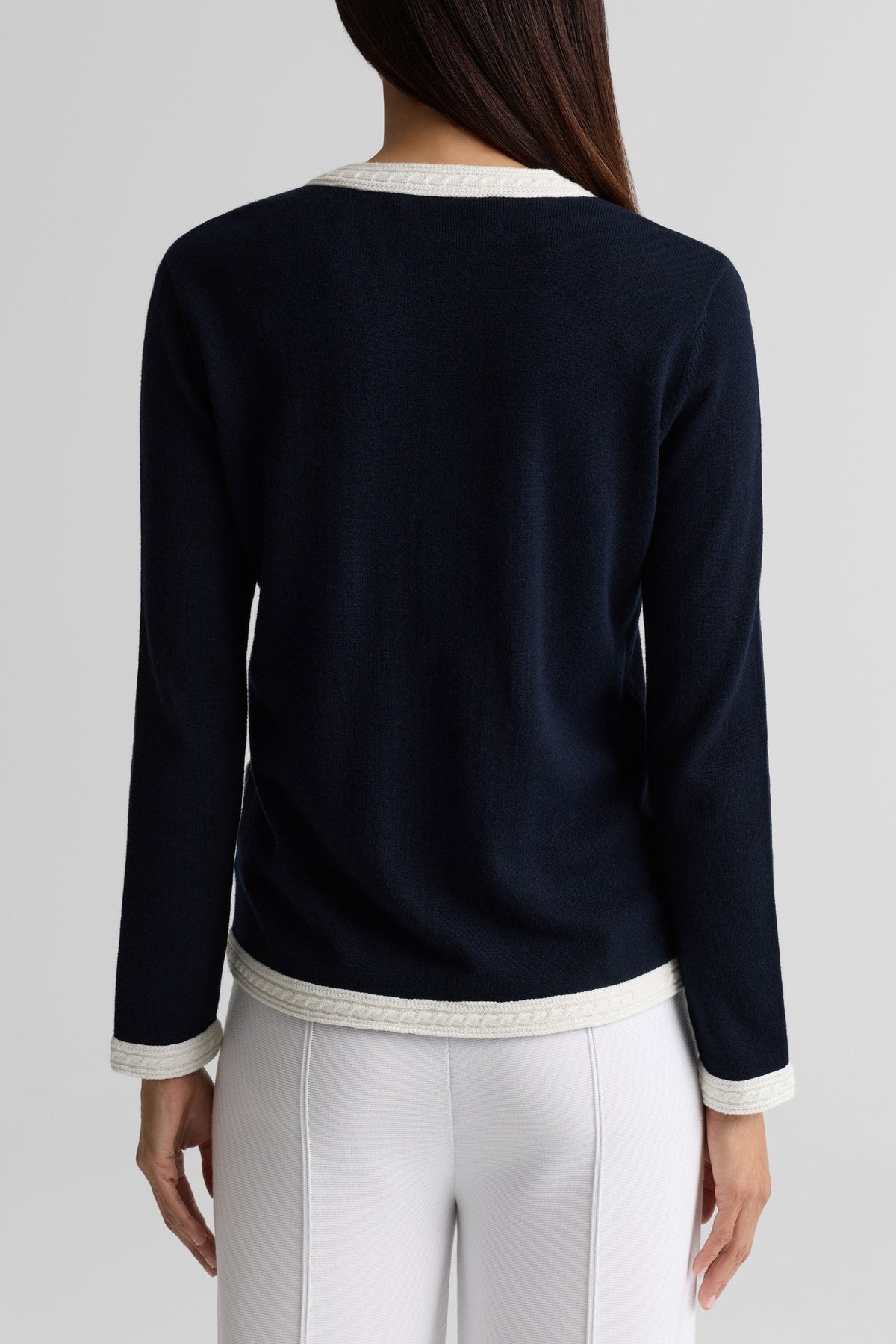 Cashmere Blend Tank Cardigan