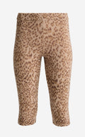 Capri Pant in Leopard Print Cashmere Blend