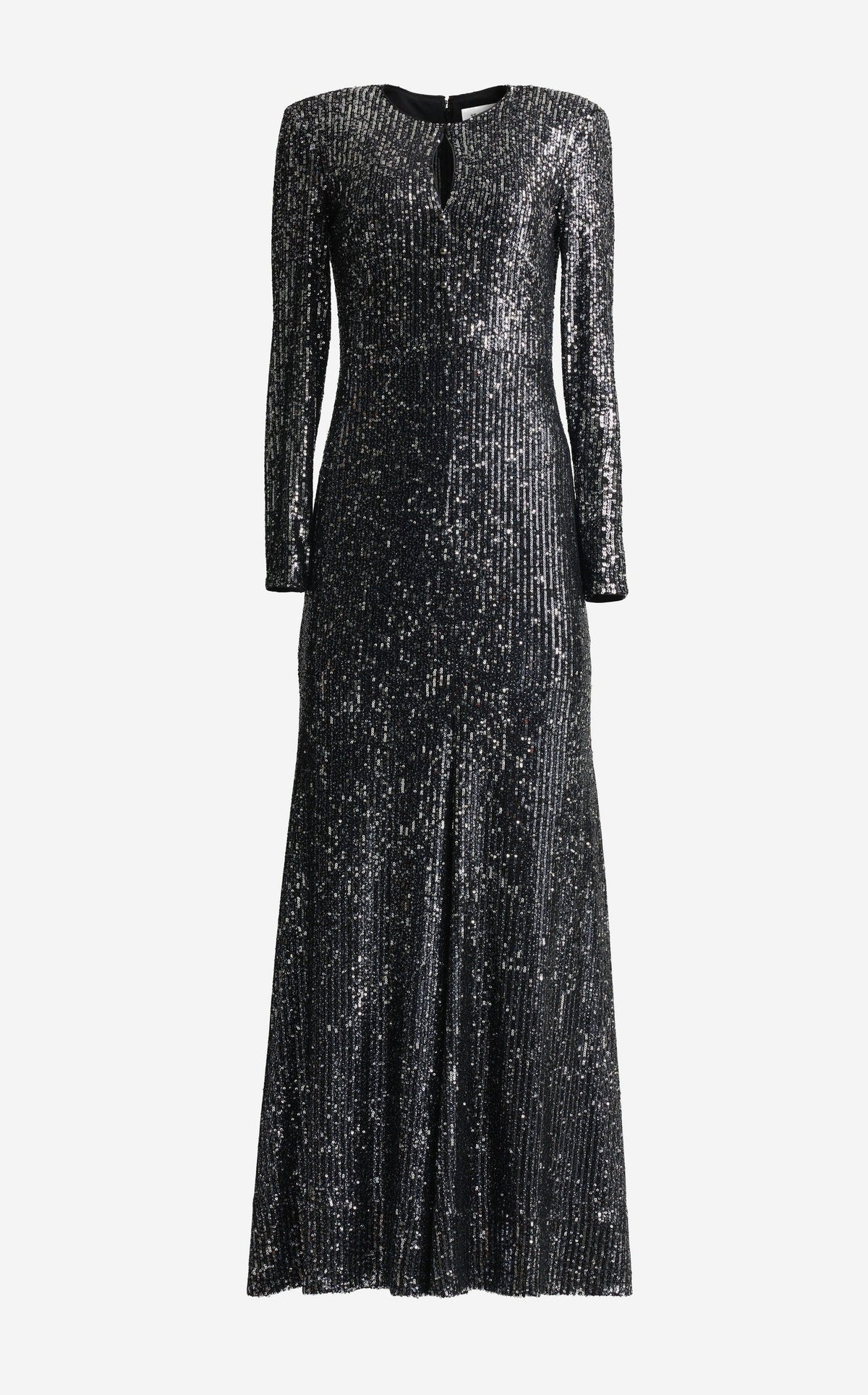 Gown In Stretch Paillettes