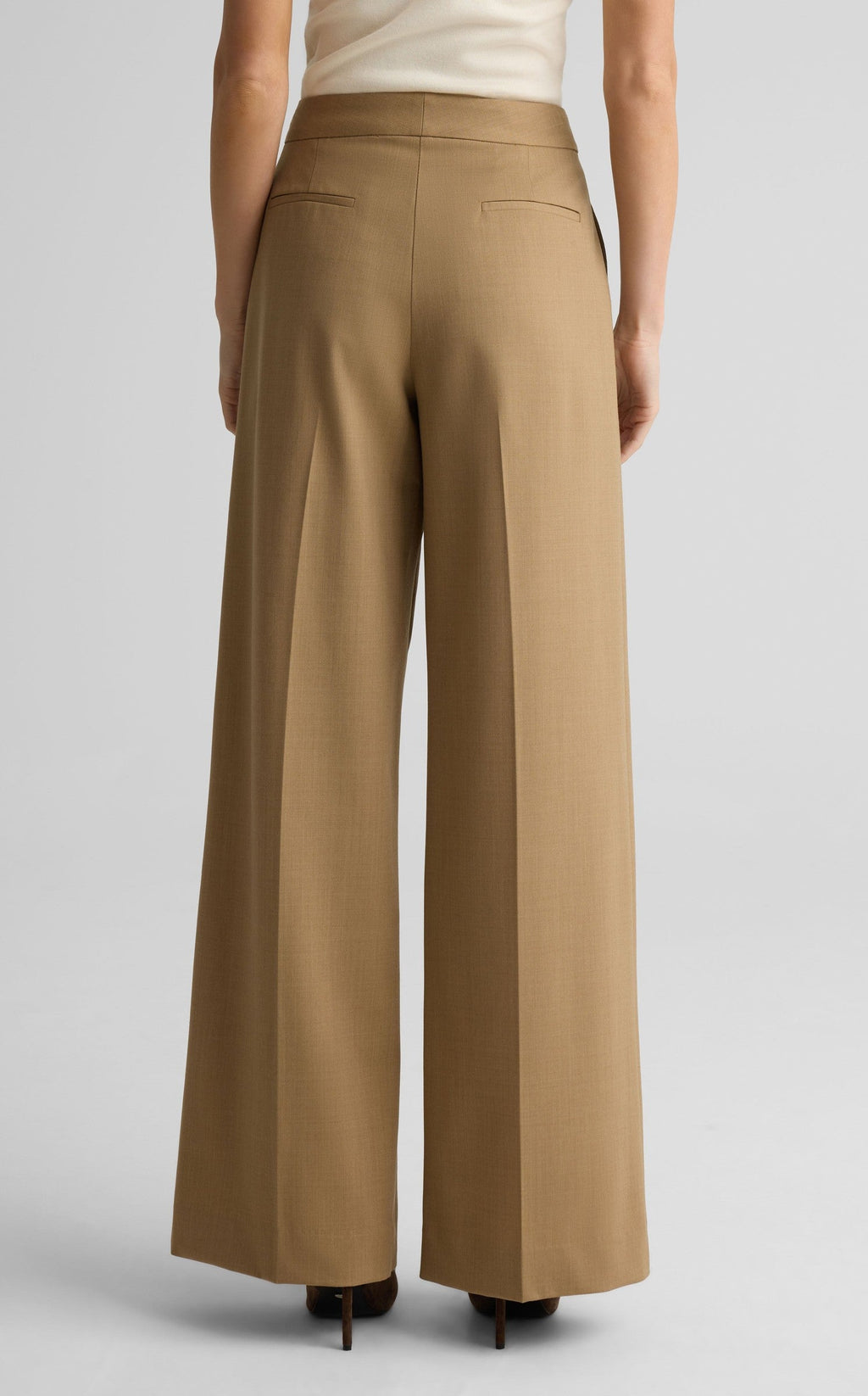 Pant In Luxe Mélange Suiting