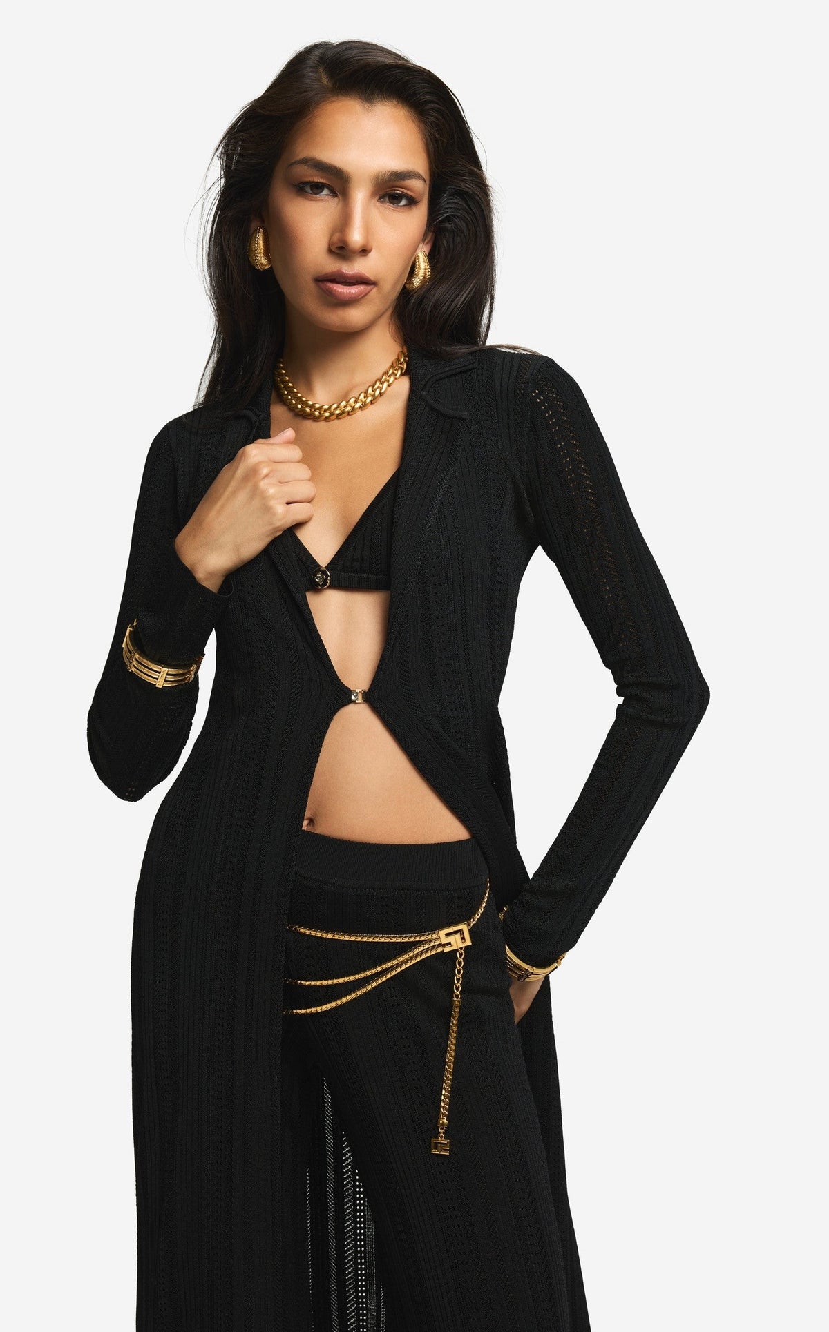 Bralette in Pointelle Knit