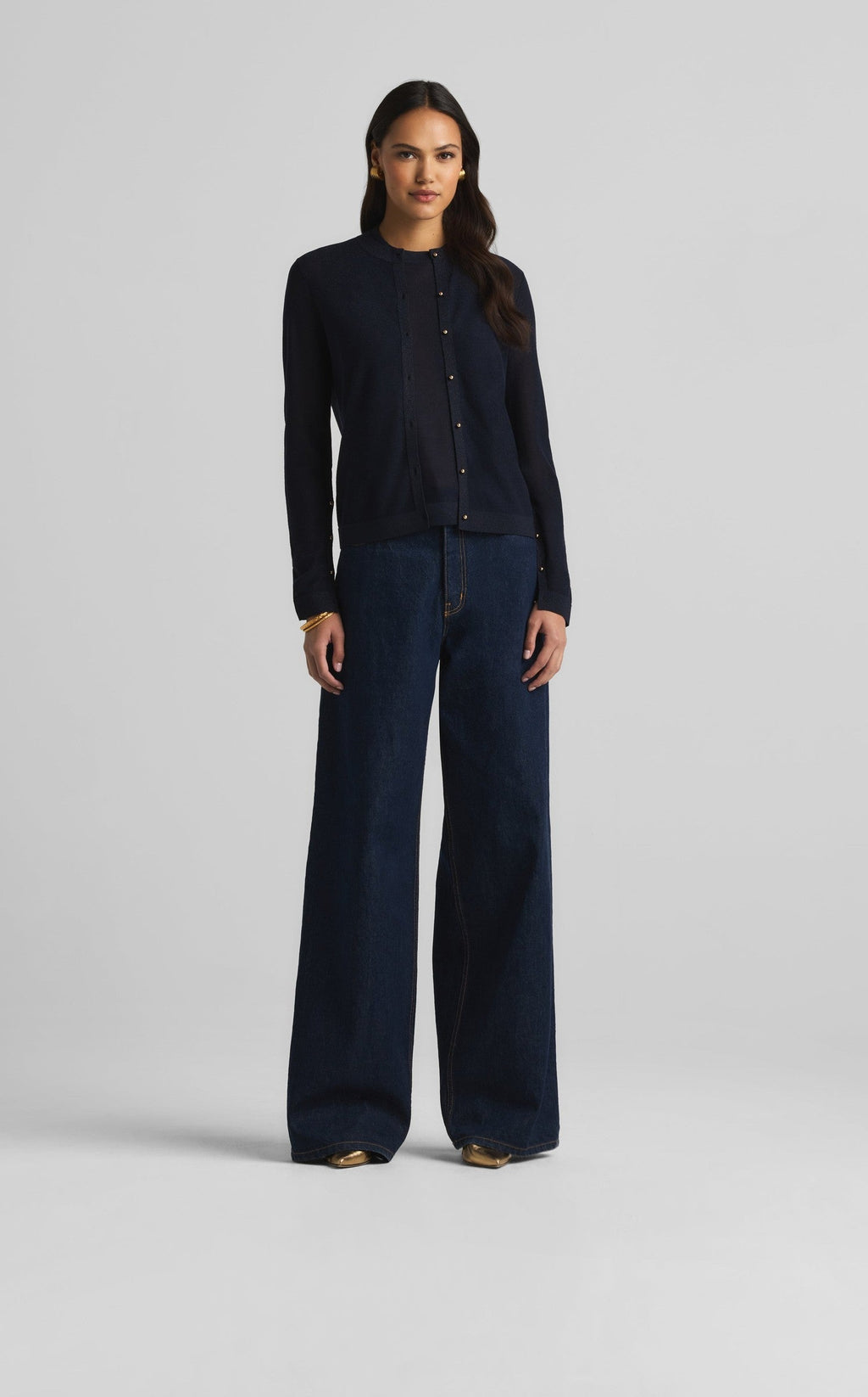 Fine Lurex Cardigan