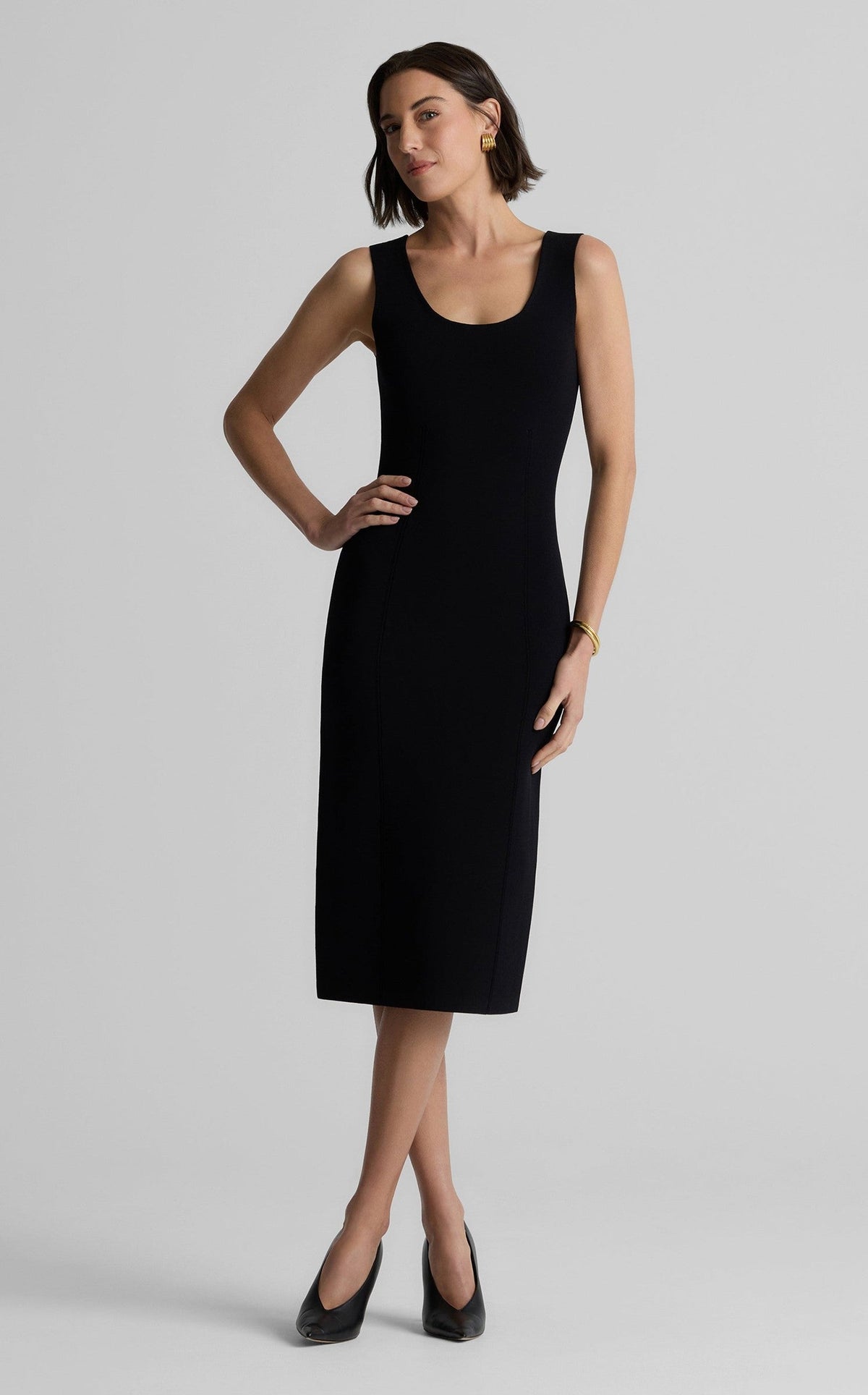Lynn Dress In Santa Roma Knit