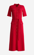 Zahara Dress In Legacy Crepe Knit