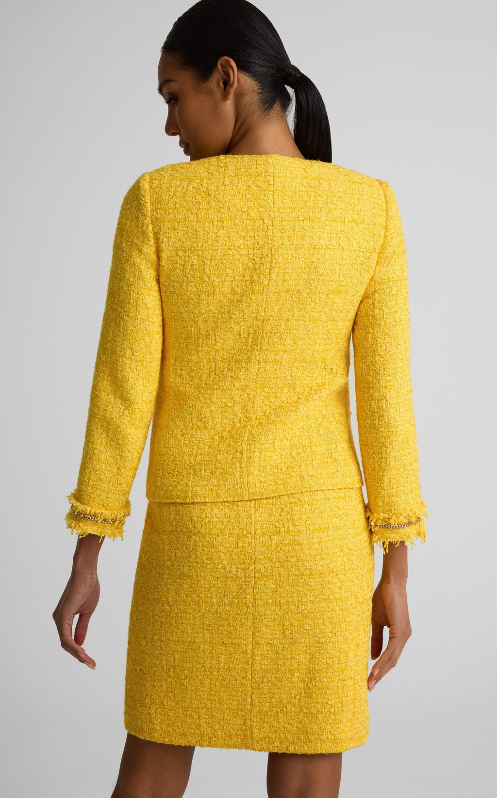 Vivienne Jacket In Gold Coast Tweed