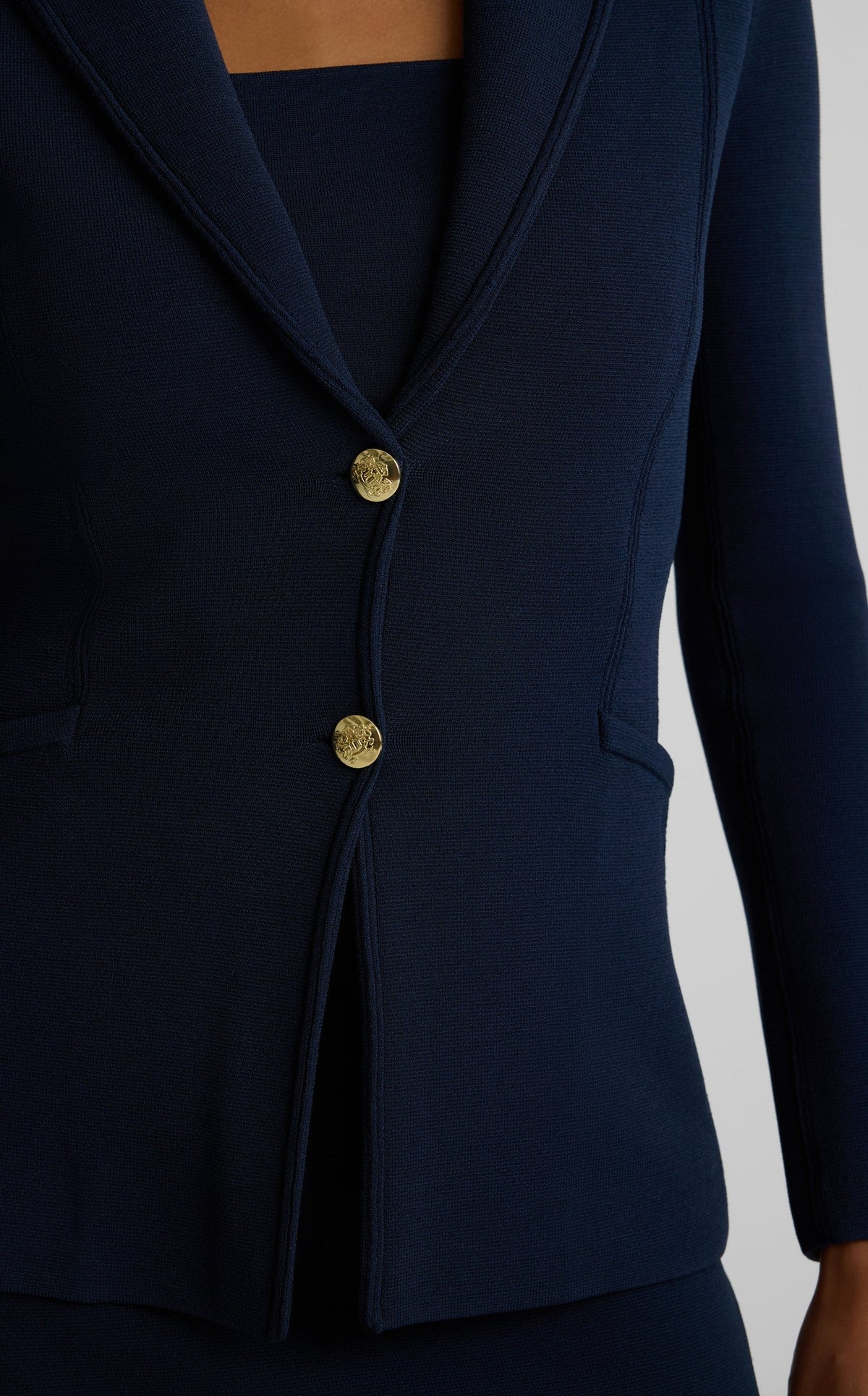 Erin Jacket In Santa Roma Knit