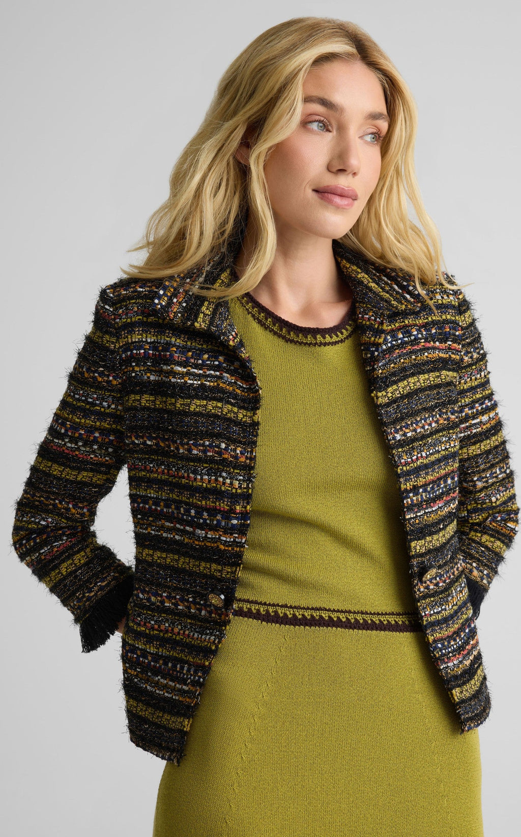 Jacket In Marais Tweed