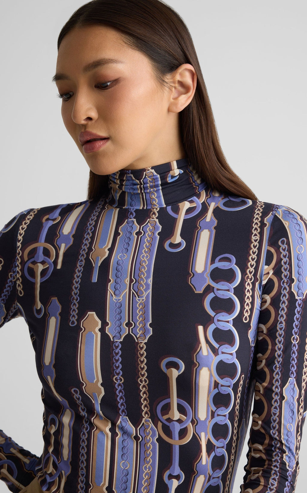 Nuda In Heritage Chain + Bridle Print