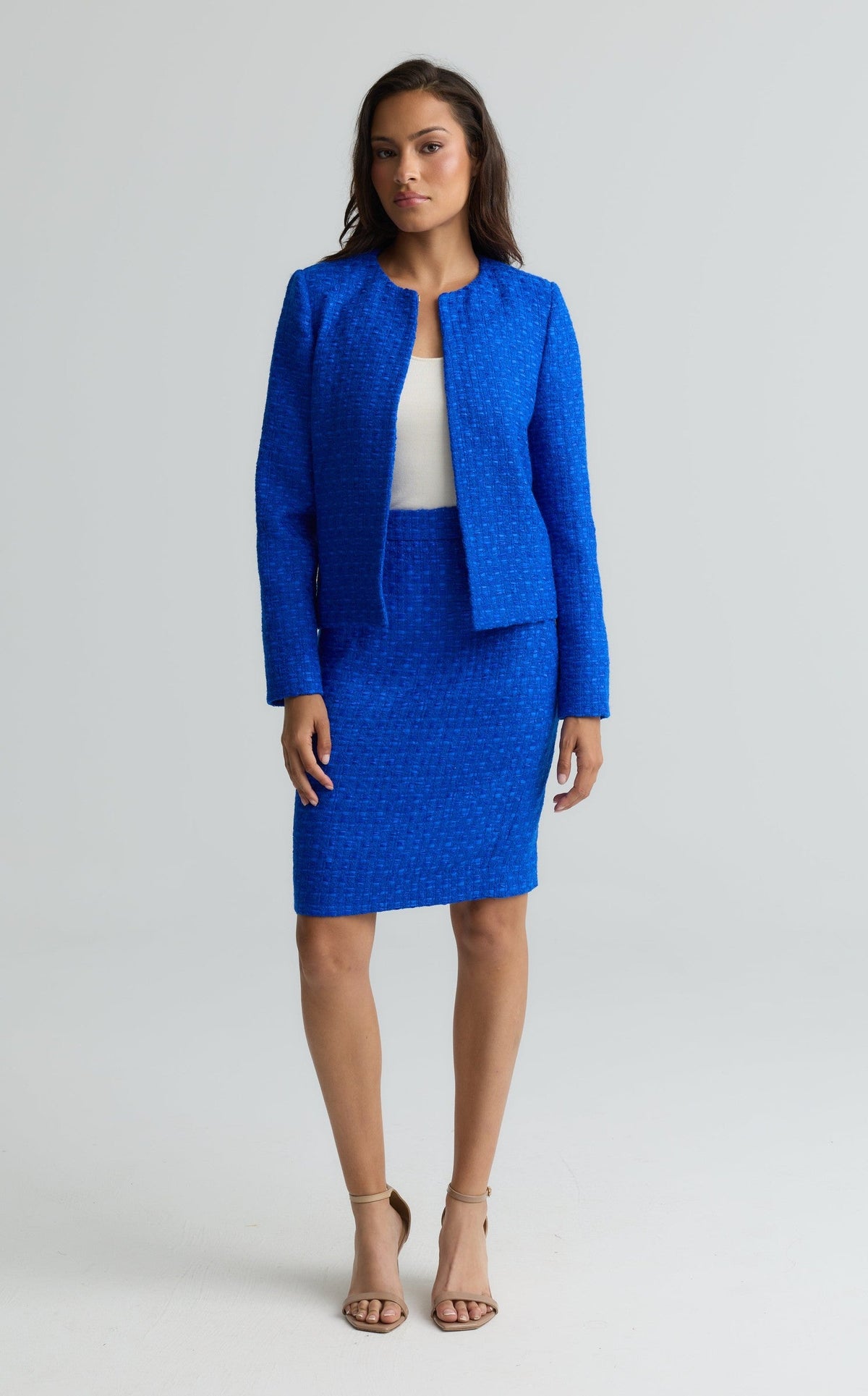 Skyler Skirt In Mirage Tweed
