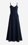Sarahi Dress In Starlight Tweed