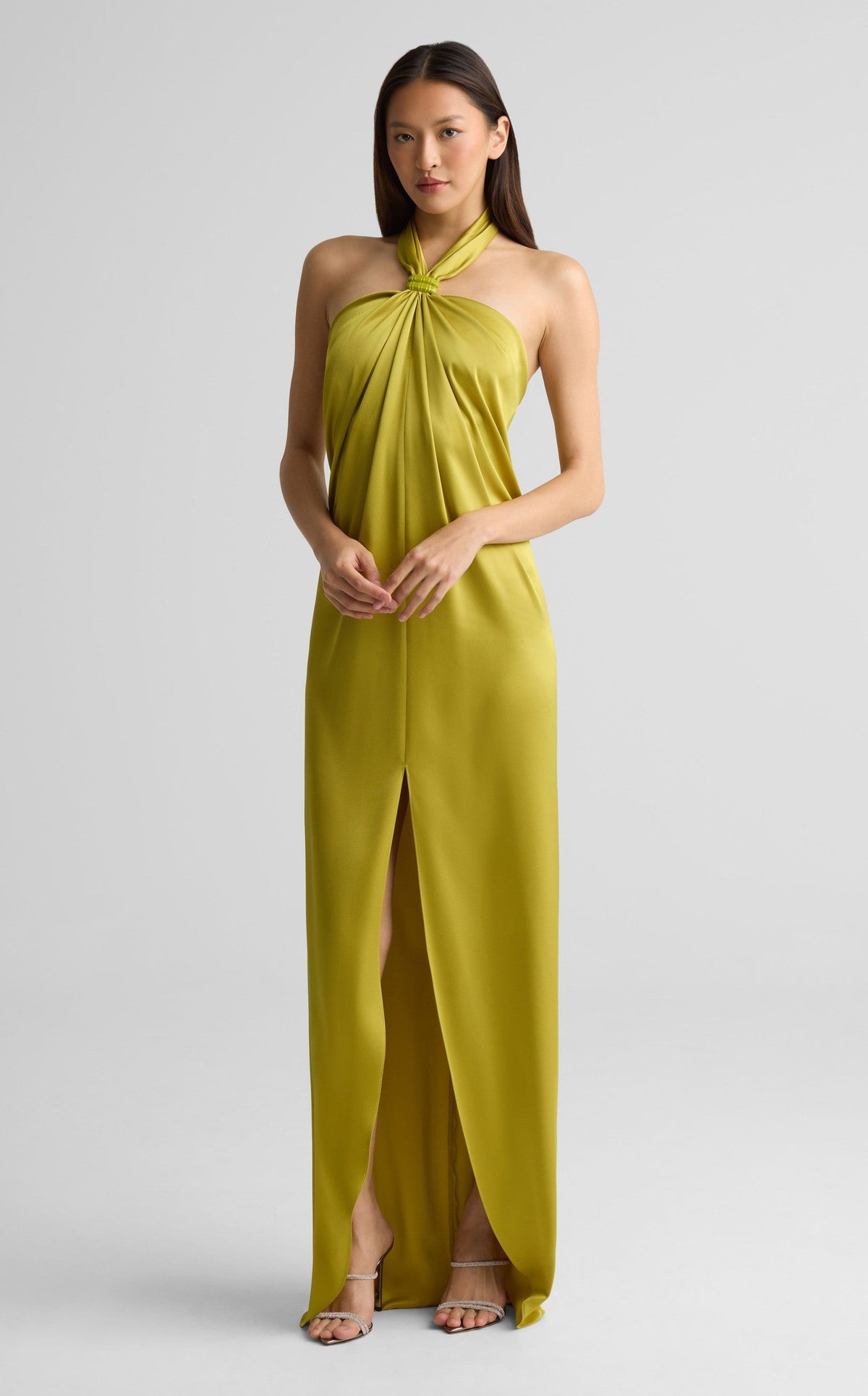 Gown In Liquid Satin