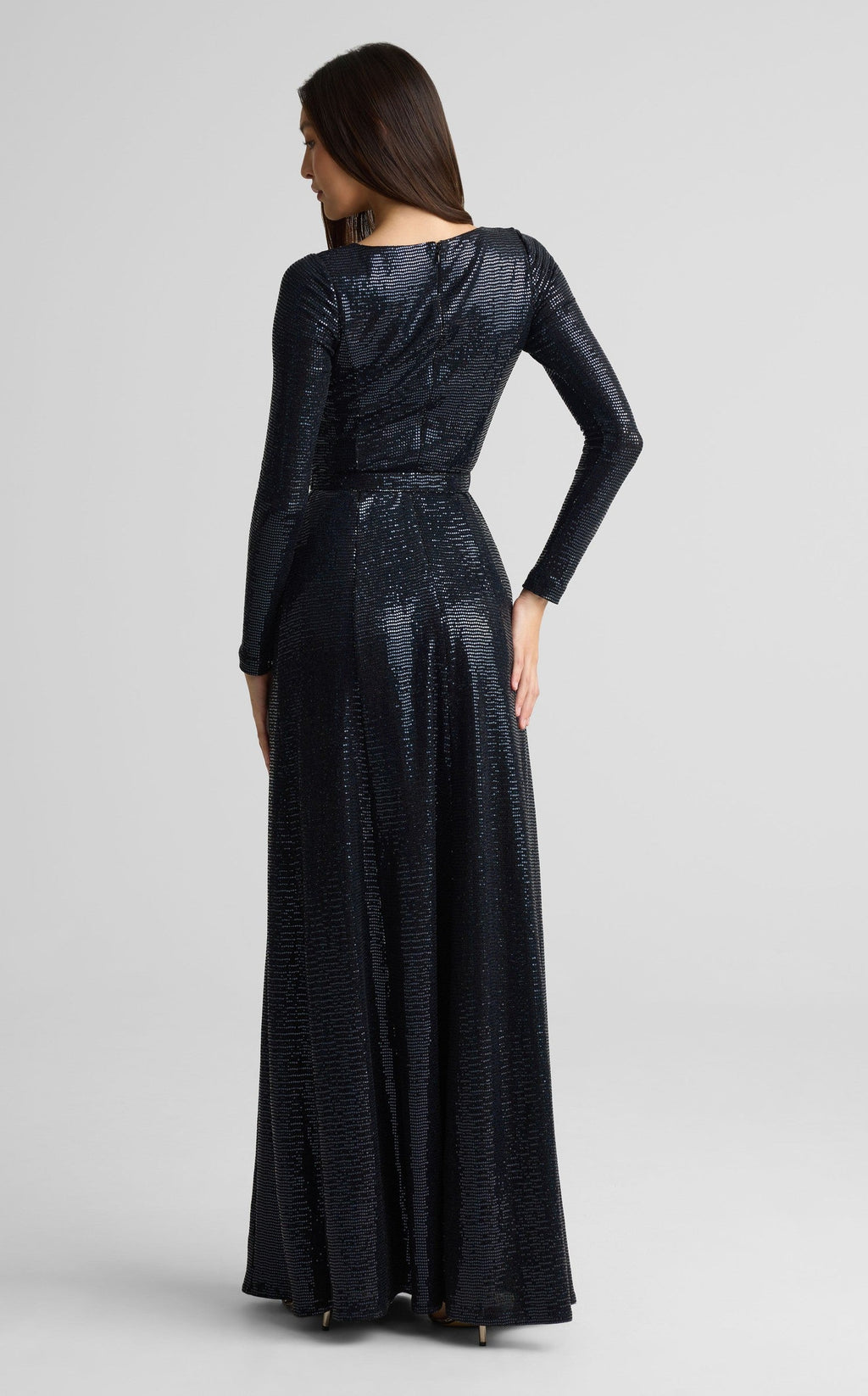 Gown In Iridescent Soft Jersey