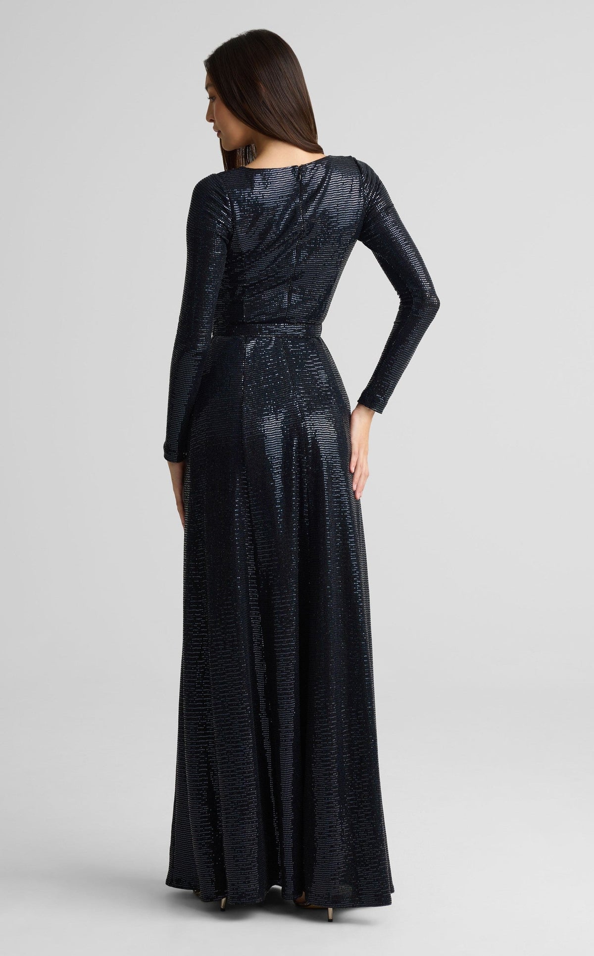 Gown In Iridescent Soft Jersey
