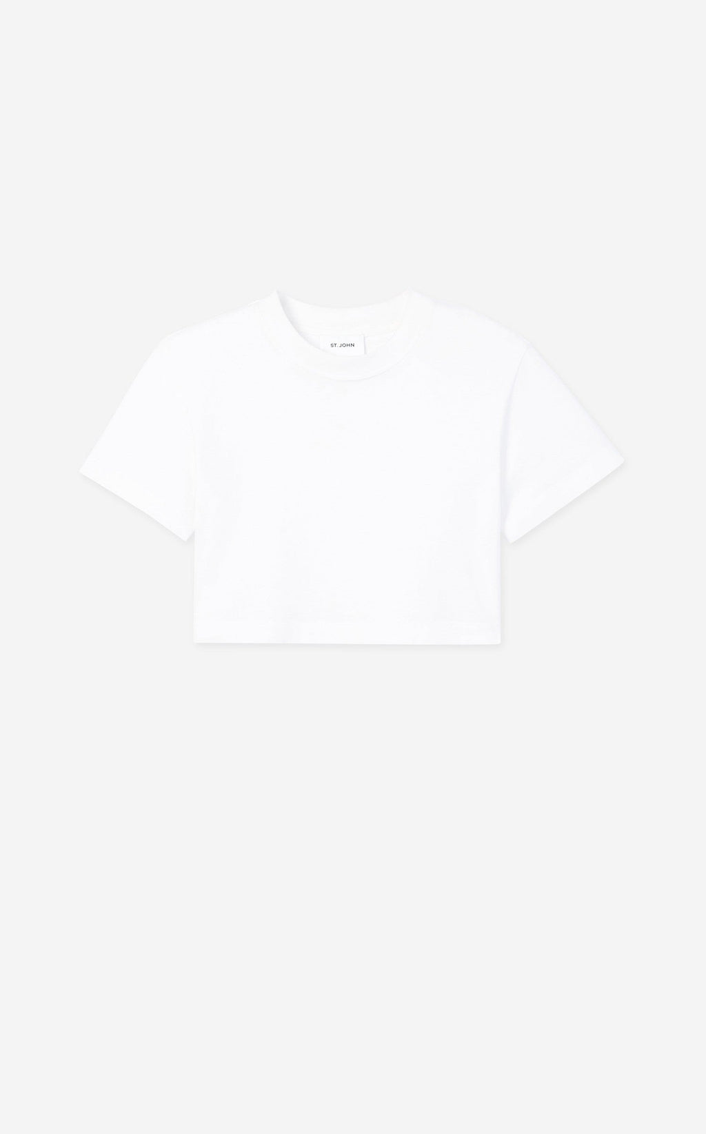 Short Sleeve Jersey Cropped Top