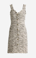 Nicolette Dress In Charleston Tweed