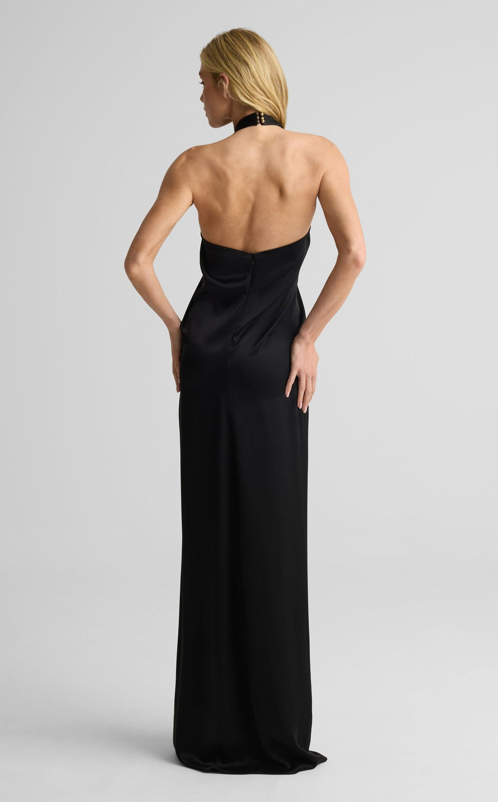 Gown In Liquid Satin
