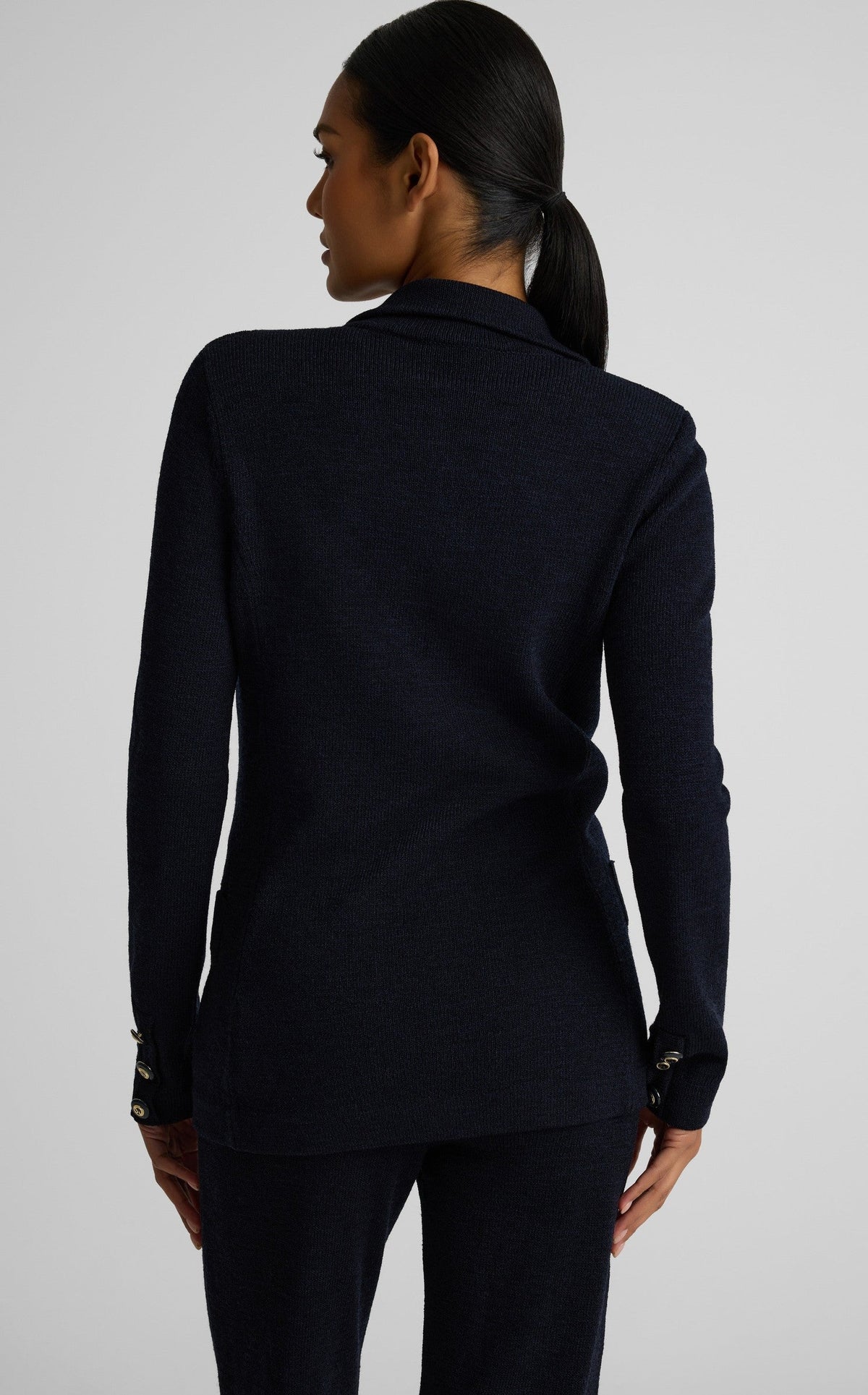 Barbara Jacket In Legacy Crepe Knit