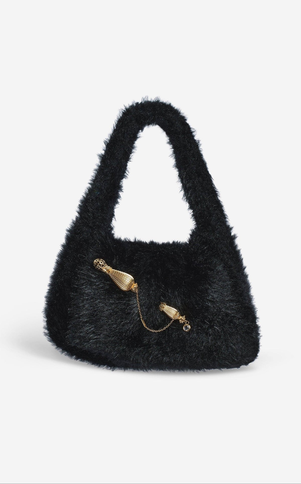 Bag in Knit Fur