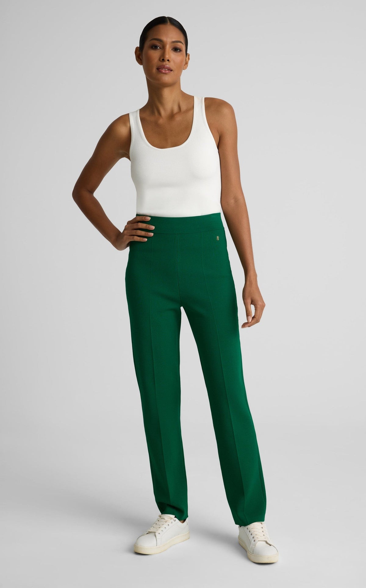 Isabel Pant In Santa Roma Knit