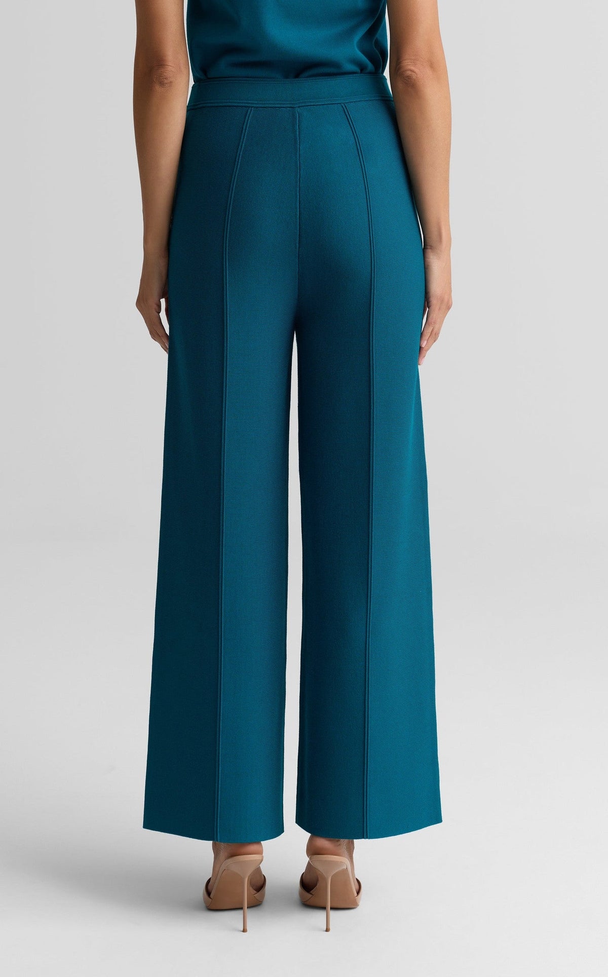 Cropped Wide Leg Pant